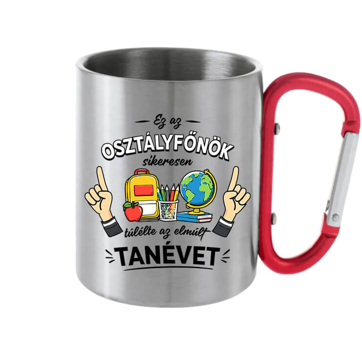Karabineres bögre Osztályfőnök túlélte a tanévet szürke