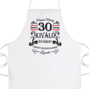 Születésnap prémium minőség 30 éves – Kötény