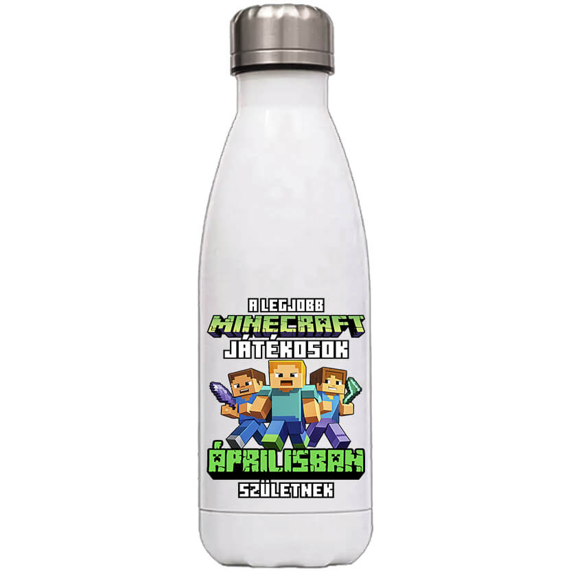 Kulacs A legjobb Minecraft játékos áprilisban született fehér