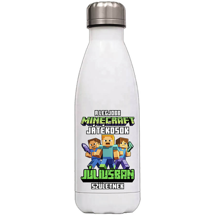Kulacs A legjobb Minecraft játékos júliusban született fehér