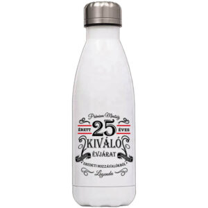Születésnap prémium minőség 25 éves – Kulacs