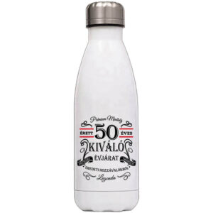 Születésnap prémium minőség 50 éves – Kulacs