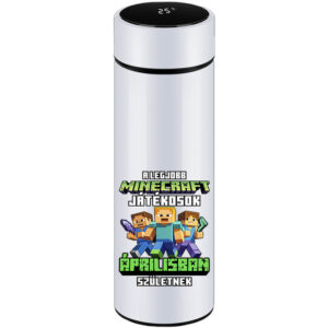 A legjobb Minecraft játékos áprilisban született – Okos kulacs