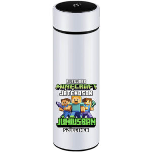 A legjobb Minecraft játékos júniusban született – Okos kulacs