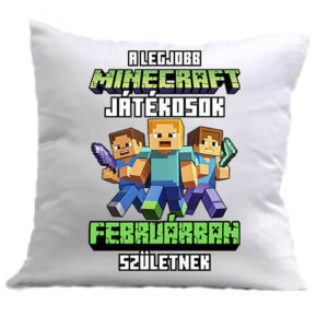 A legjobb Minecraft játékos februárban született – Párna
