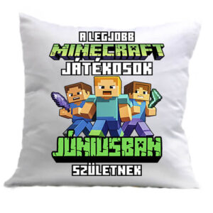 A legjobb Minecraft játékos júniusban született – Párna