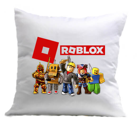 Párna Roblox gamer fehér