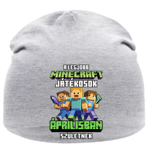 A legjobb Minecraft játékos áprilisban született – Sapka
