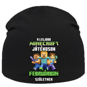 A legjobb Minecraft játékos februárban született – Sapka