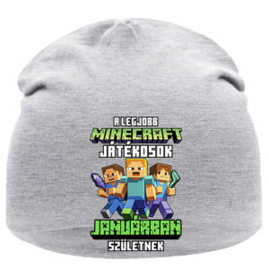 A legjobb Minecraft játékos januárban született – Sapka