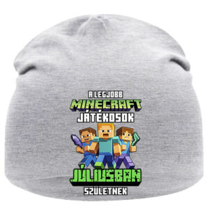 A legjobb Minecraft játékos júliusban született – Sapka
