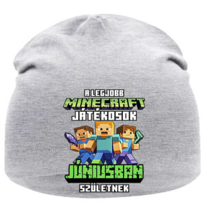A legjobb Minecraft játékos júniusban született – Sapka