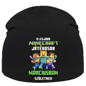 A legjobb Minecraft játékos márciusban született – Sapka