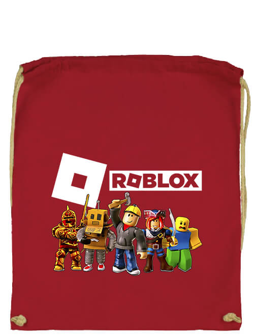 Tornazsák Roblox gamer piros