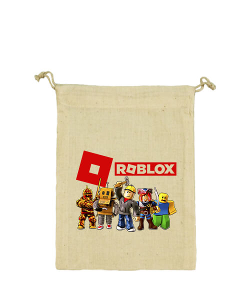Vászonzacskó Roblox gamer natúr